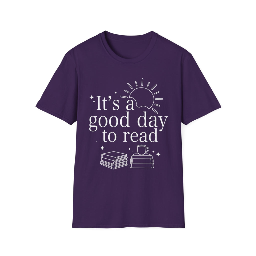 It's a good day to read - Typography T-Shirt