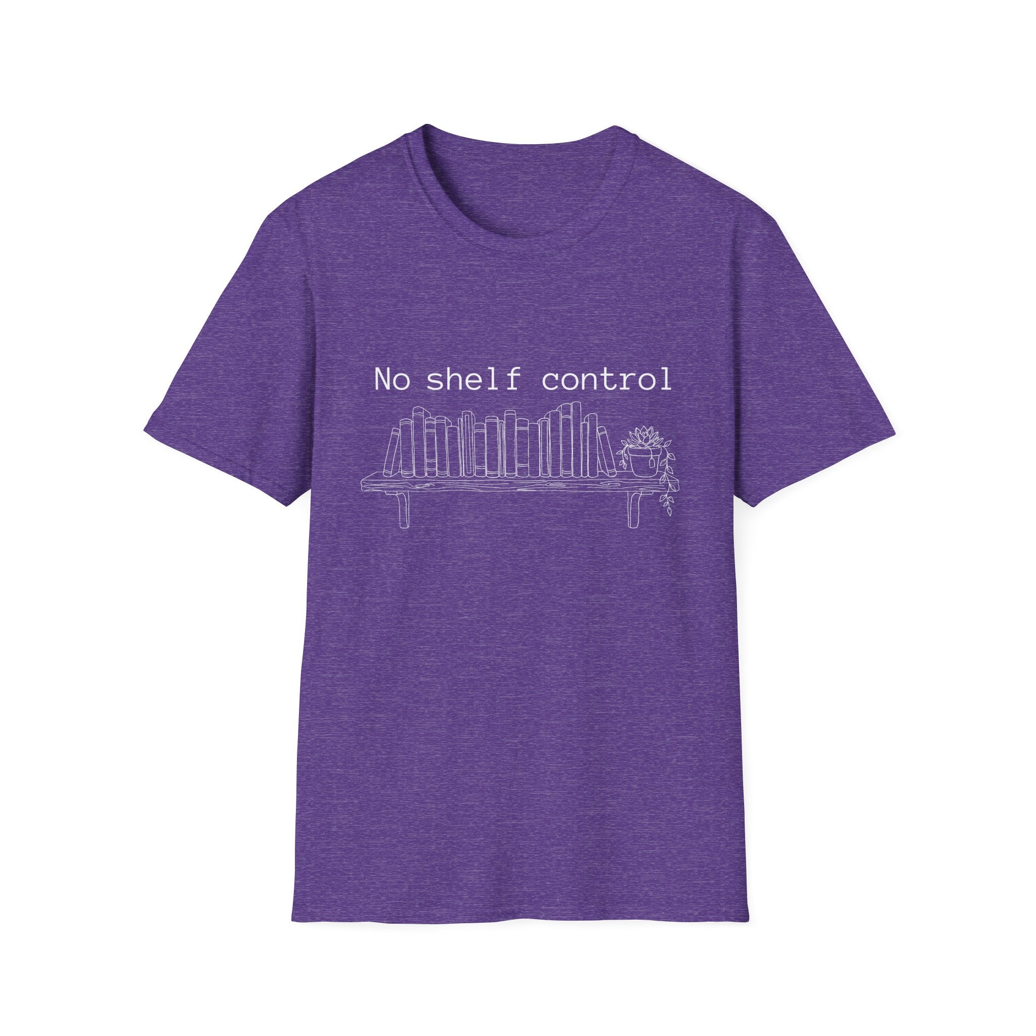 No shelf control - Book shelf with plant T-Shirt