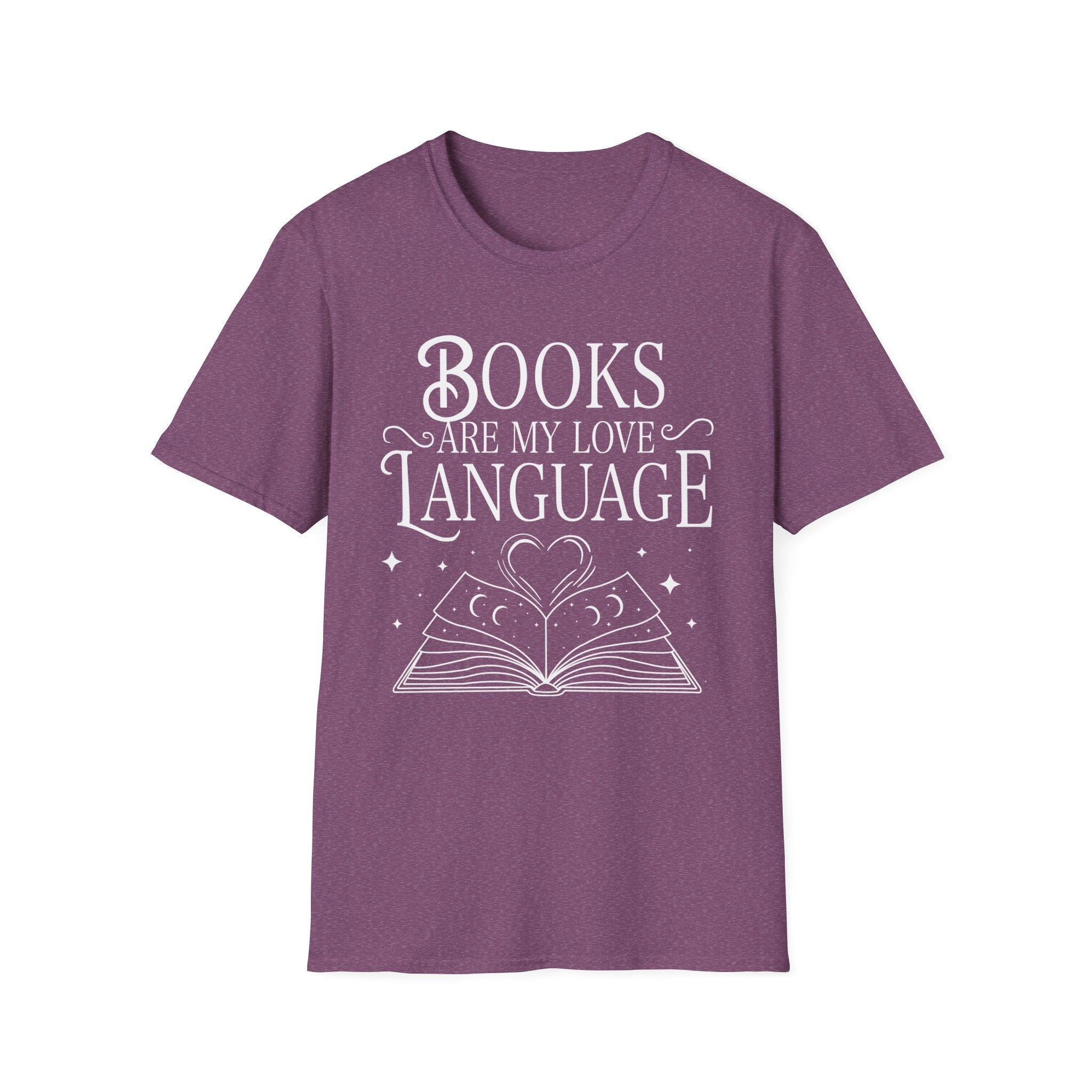 Books are my love language - Typography T-Shirt