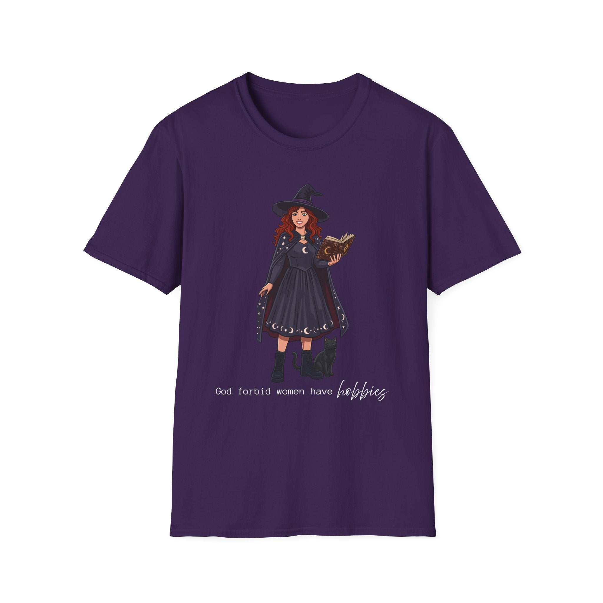 God forbid a women have hobbies - Witch (Style 2) Graphic T-Shirt
