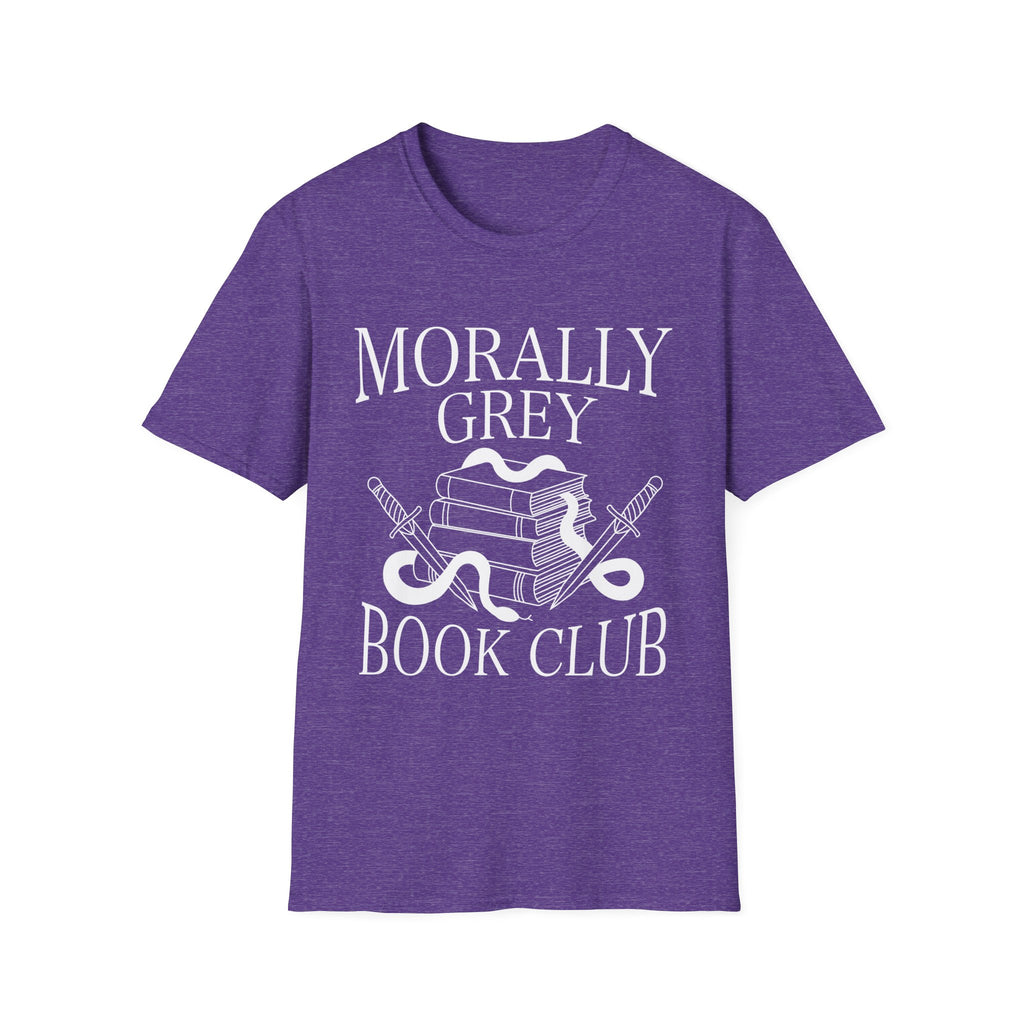 Morally grey book club - Typography T-Shirt