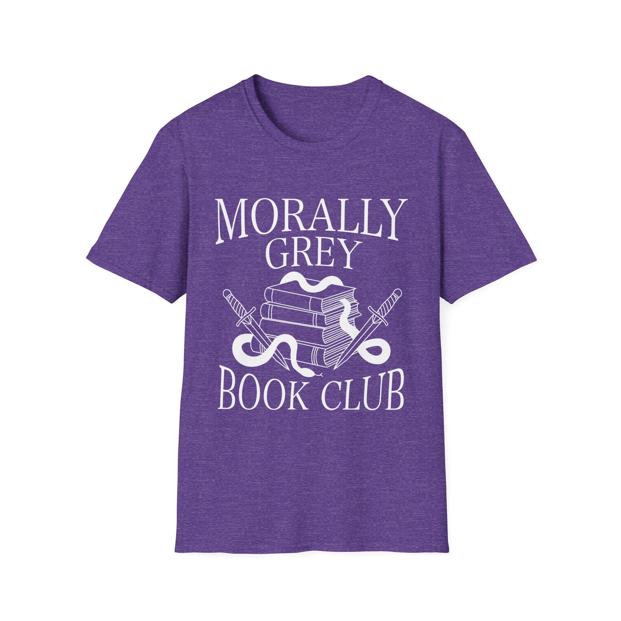 Morally grey book club - Typography T-Shirt