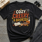 Cozy Creepy & Bookish - Graphic T-Shirt