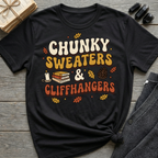 Chunky Sweaters & Cliffhangers - Graphic T-Shirt