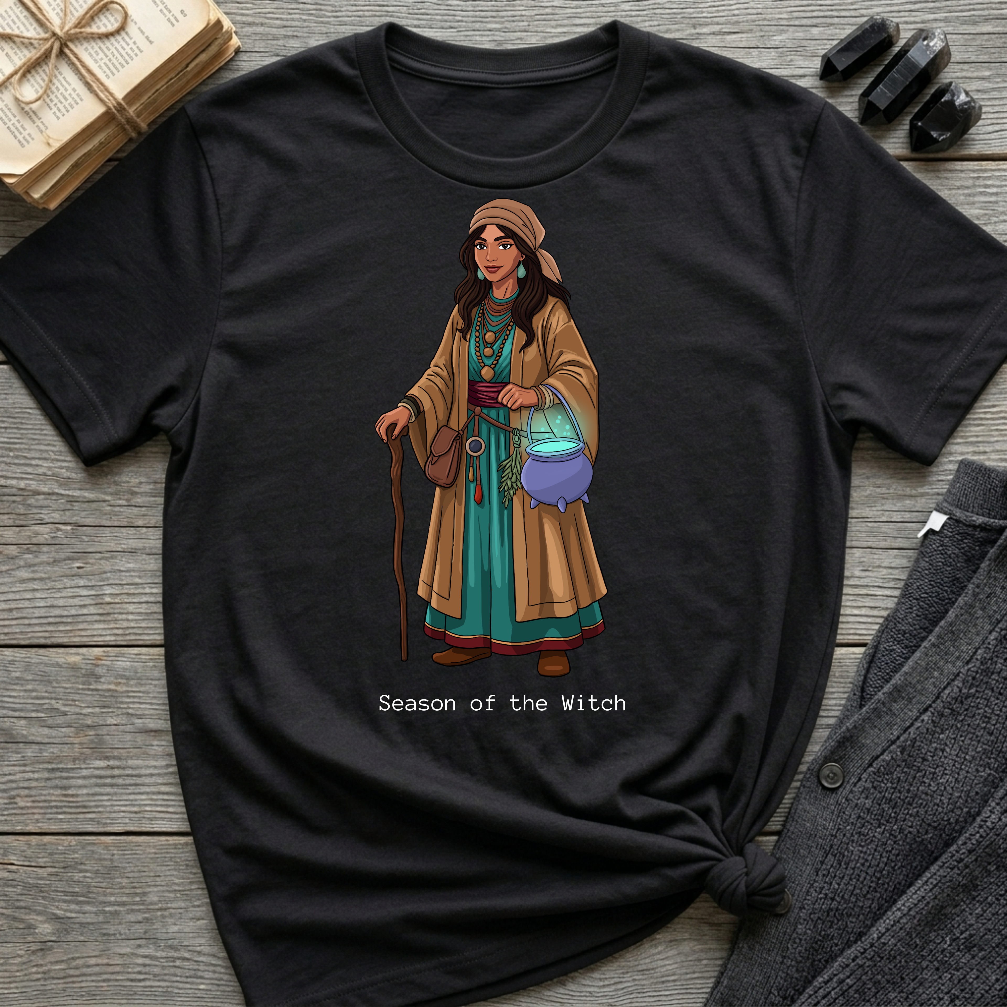 Season of the Witch - Witch (Style 4) Graphic T-Shirt
