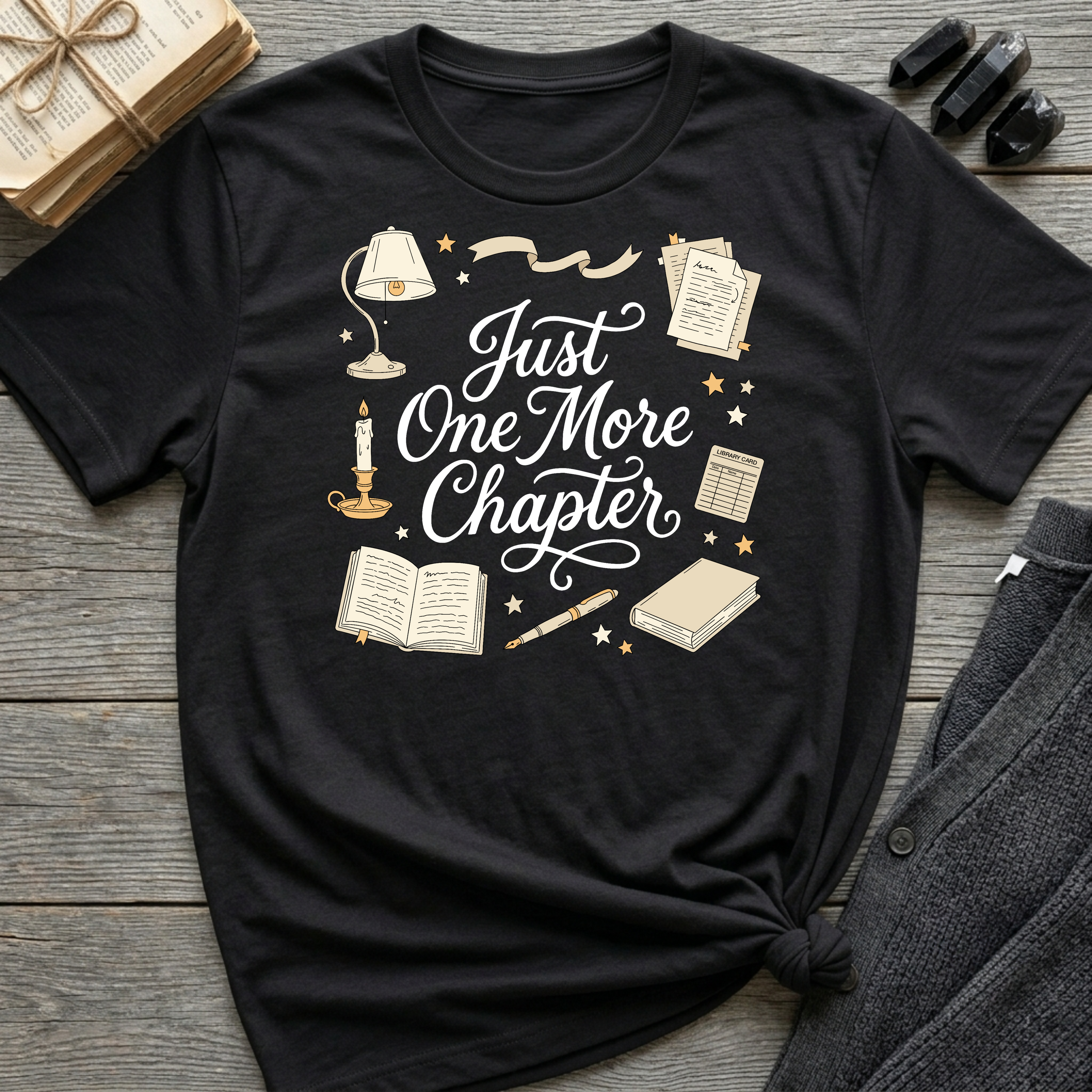 Just One More Chapter - Graphic T-Shirt