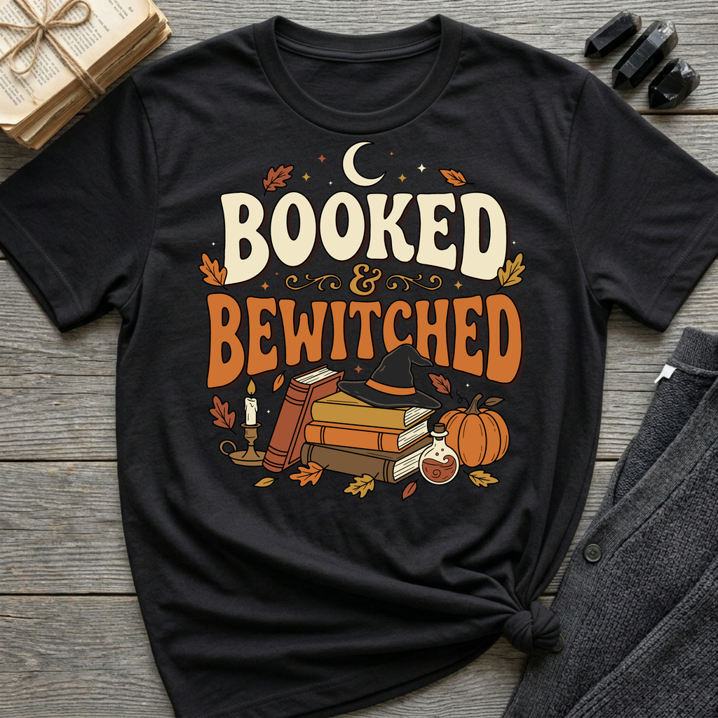 Booked & Bewitched - Graphic T-Shirt