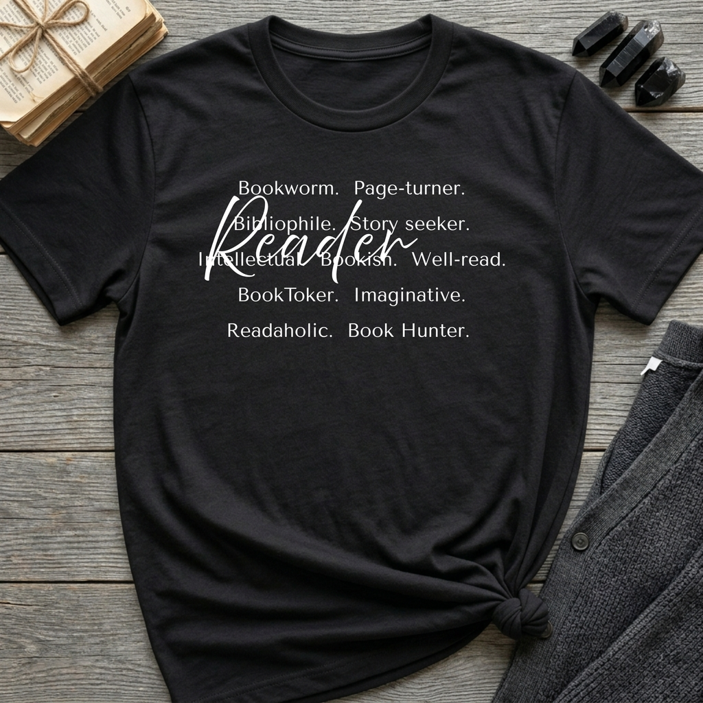 Reading definition - Typography T-Shirt
