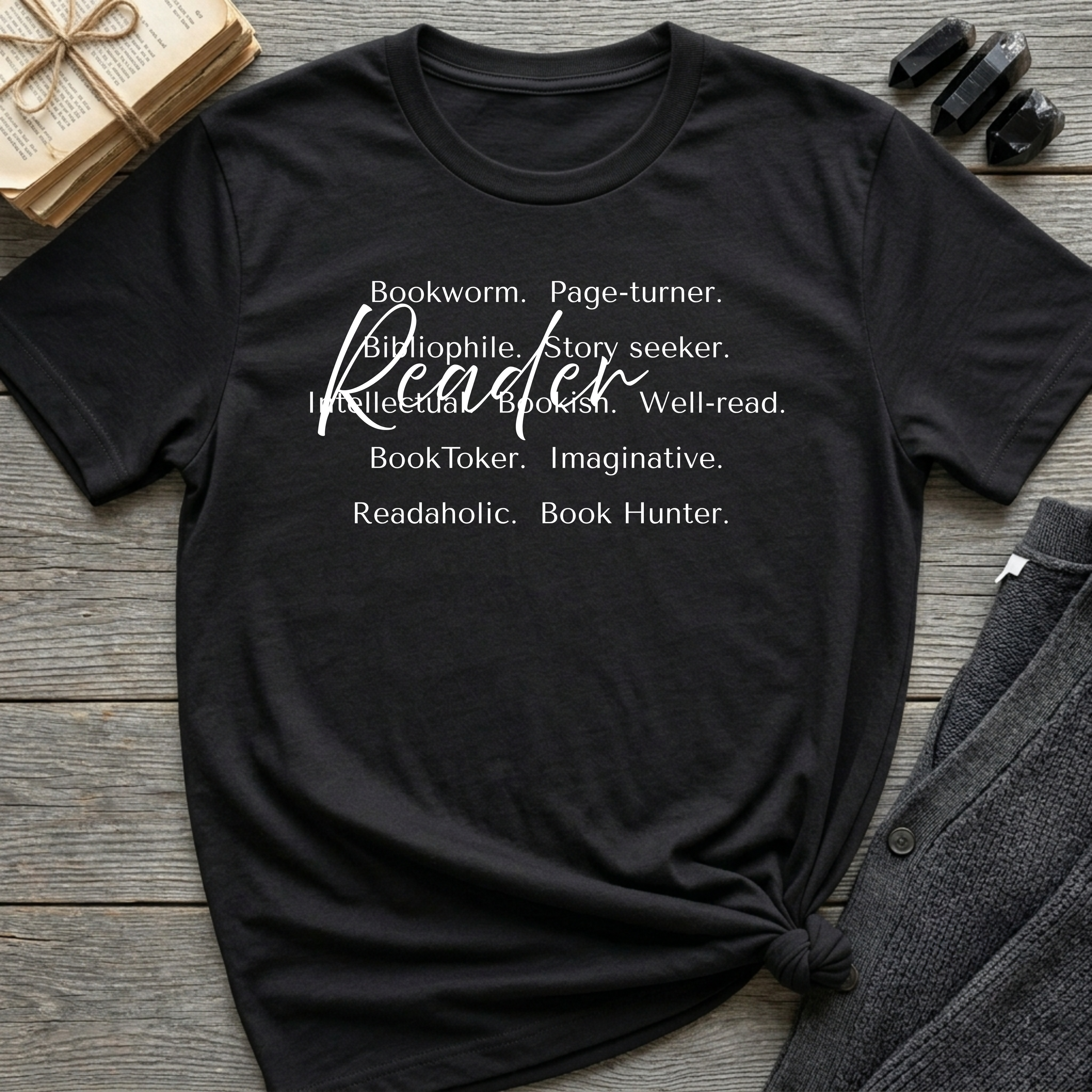 Reading definition - Typography T-Shirt