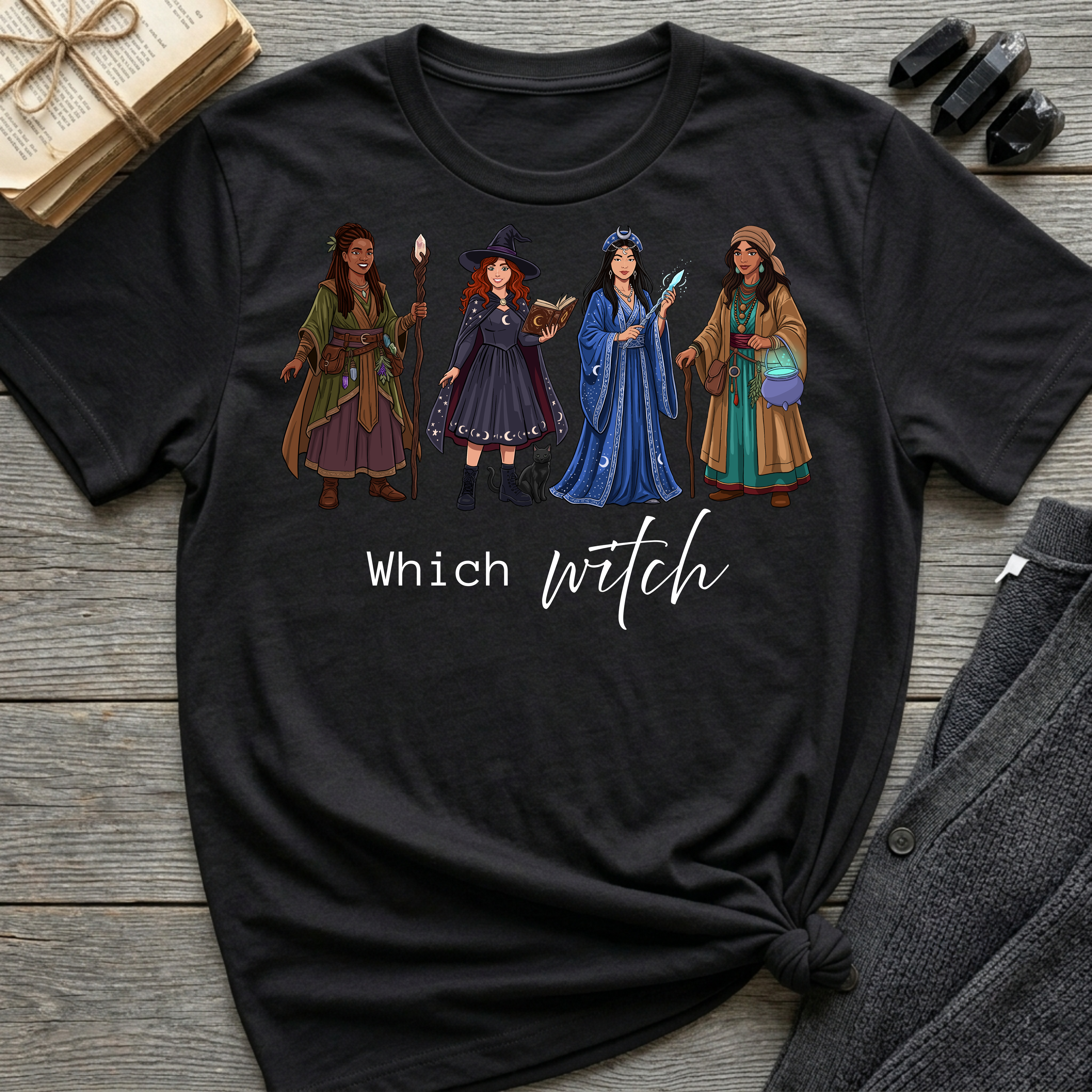Which Witch - Witches (1-4) Graphic T-Shirt