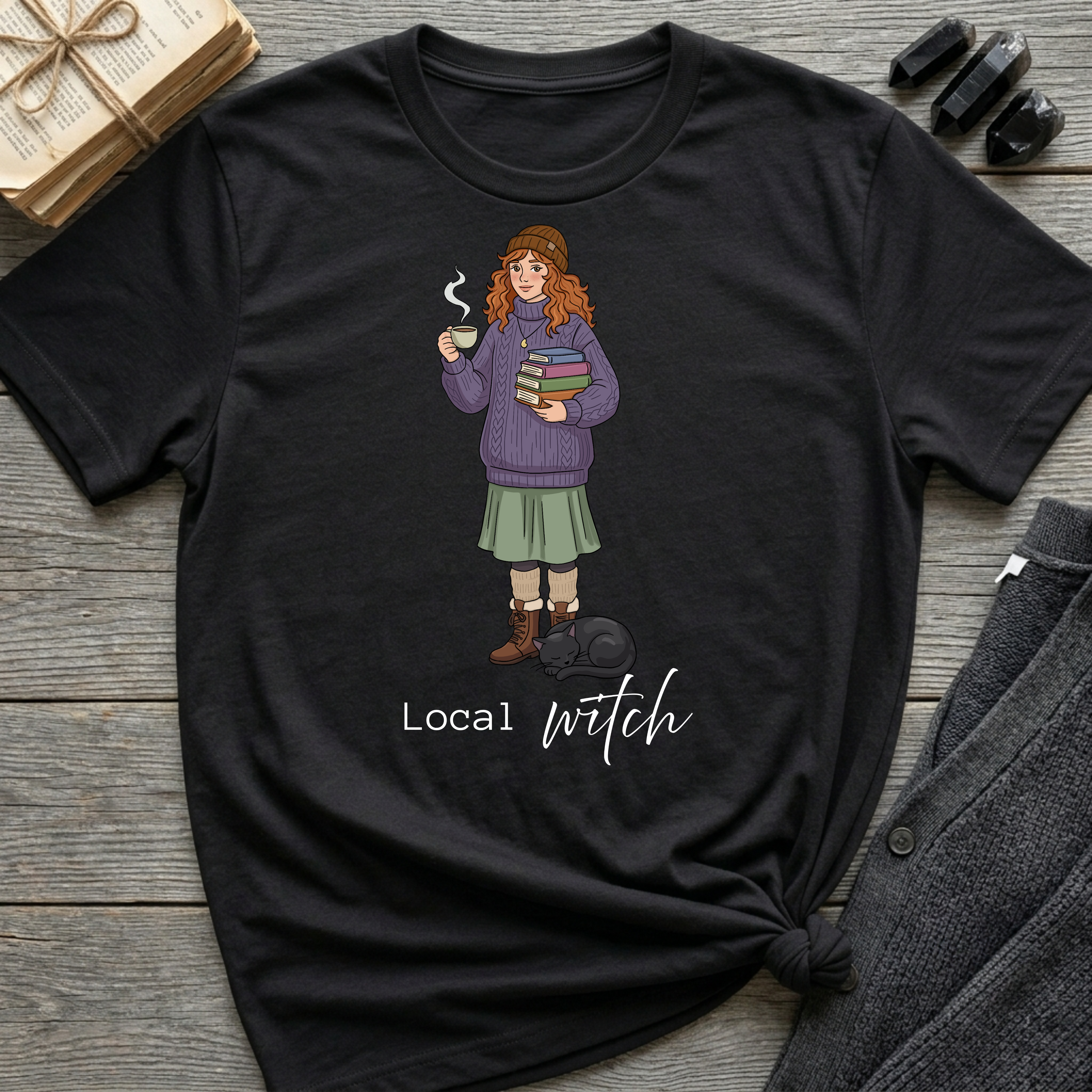 Local Witch - Witch (Style 5) Graphic T-Shirt
