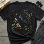 Raven, Tea & Nature - Graphic T-Shirt