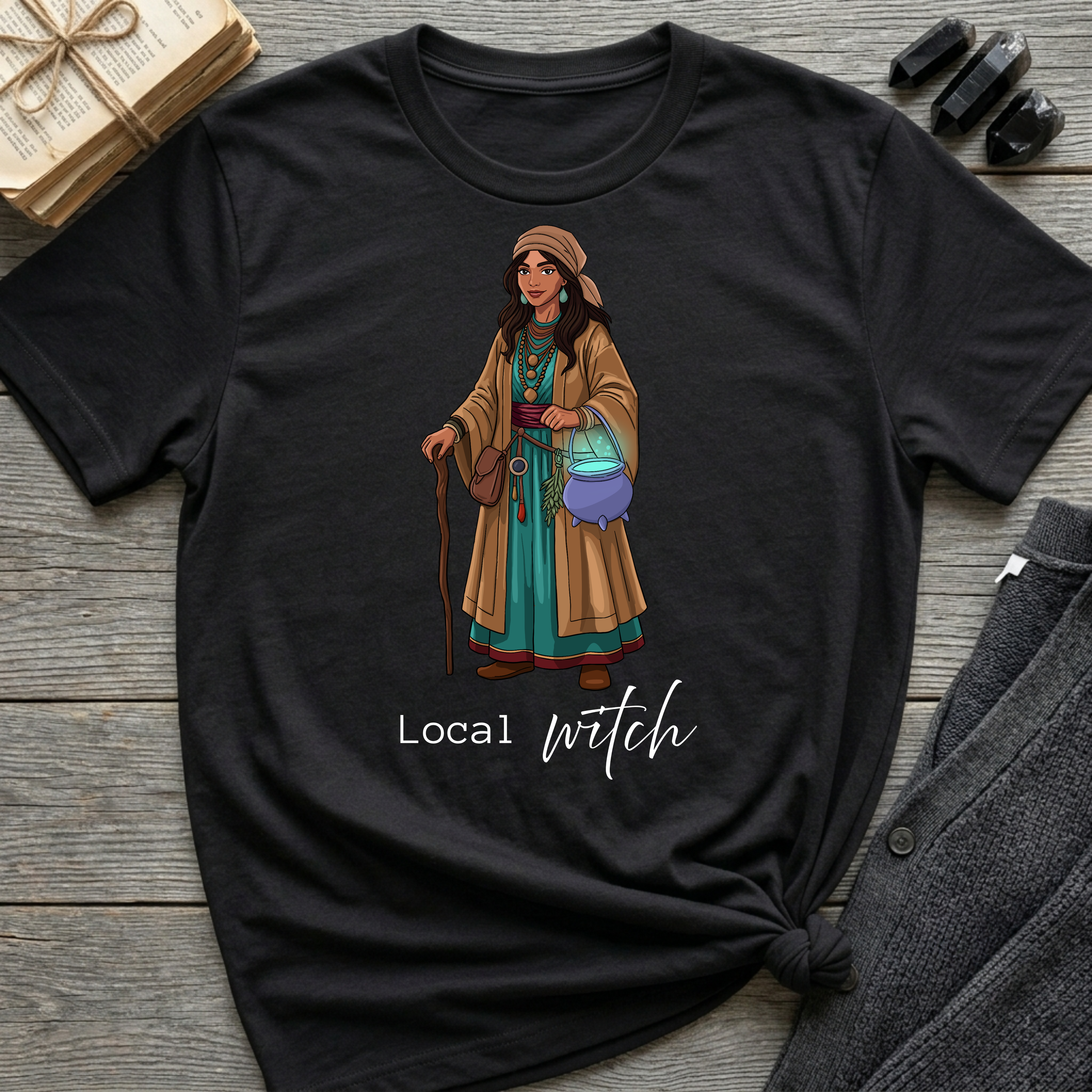 Local Witch - Witch (Style 4) Graphic T-Shirt