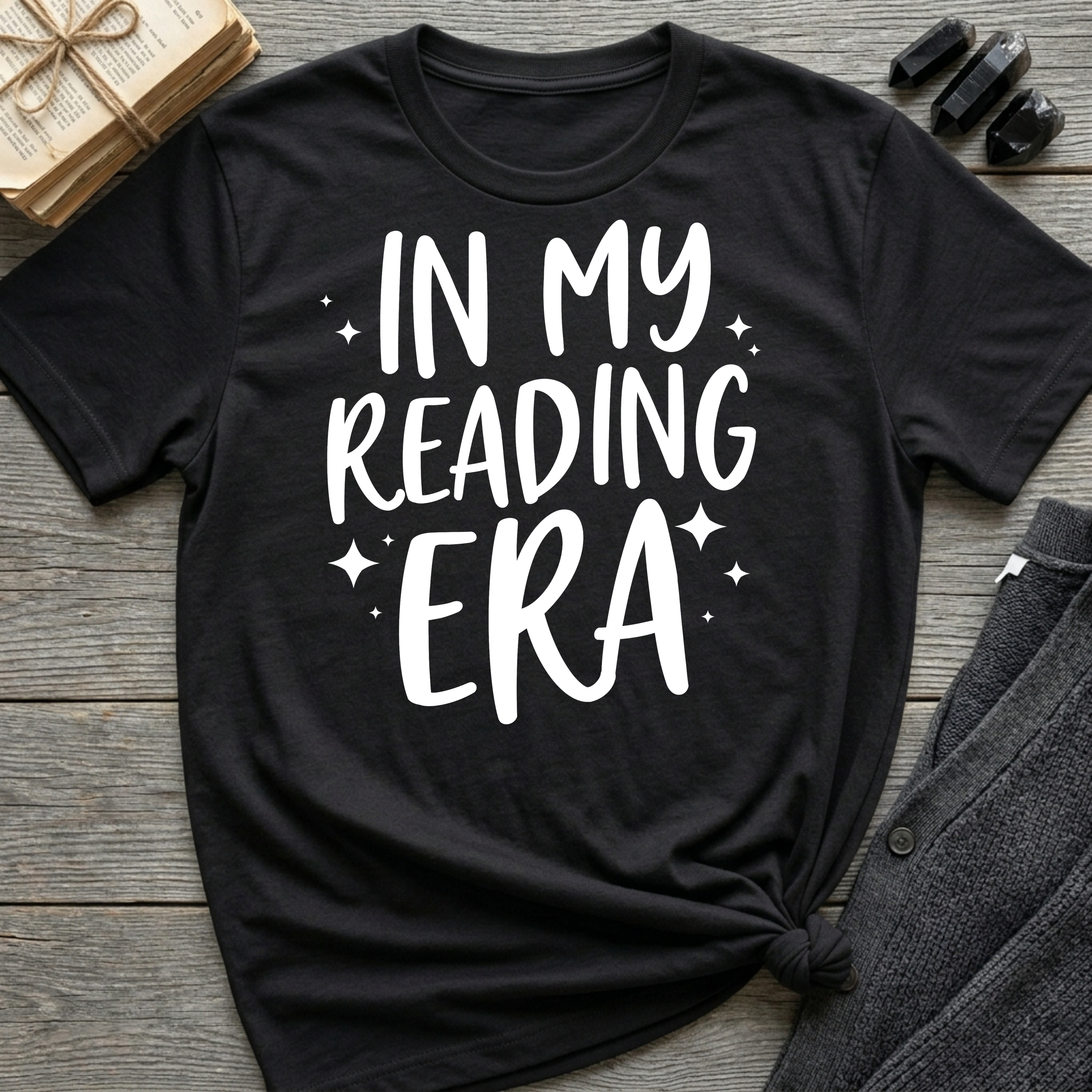 In My Reading Era - Typography T-Shirt