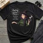 Resting Witch Face - Moody Witch Graphic T-Shirt