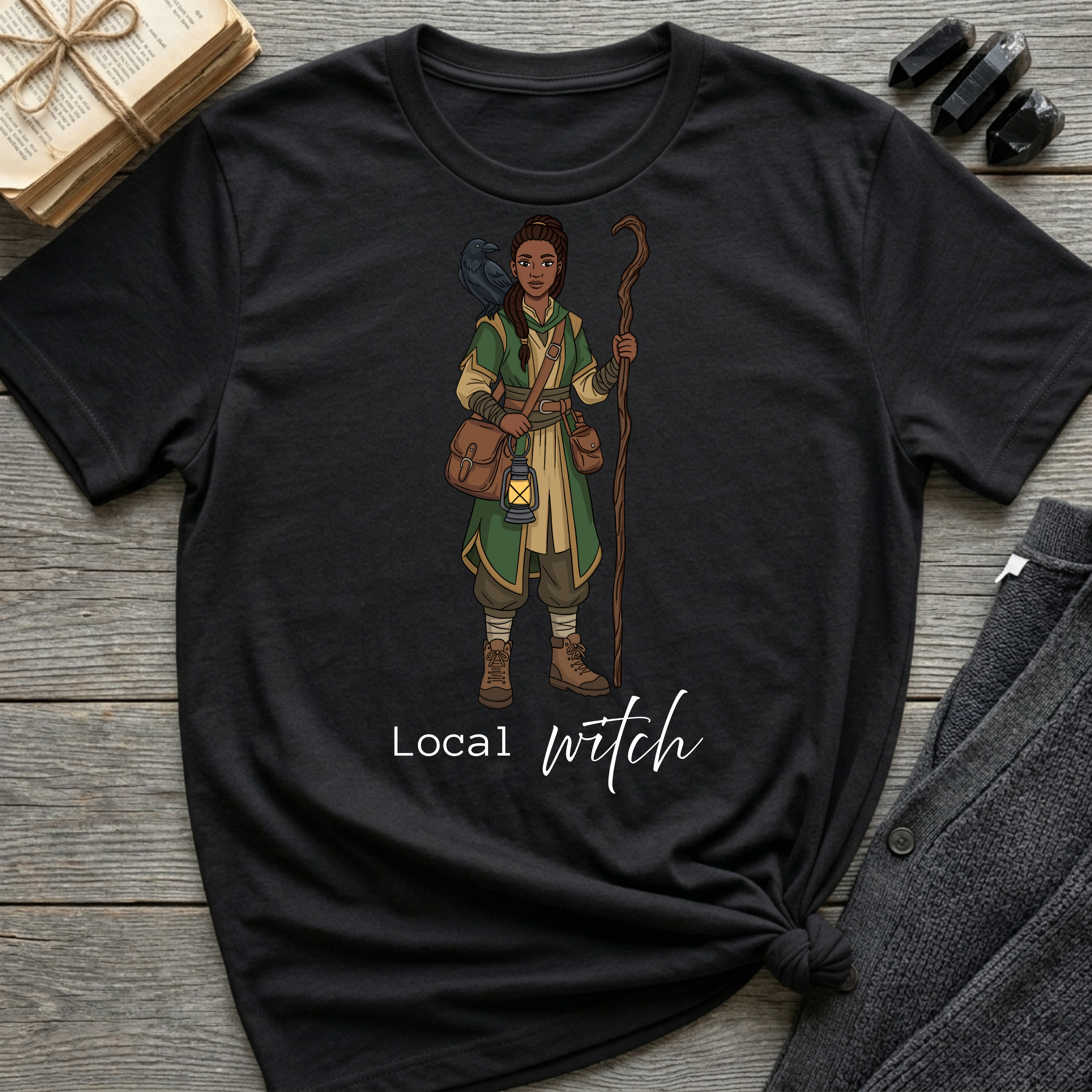 Local Witch - Witch (Style 6) Graphic T-Shirt