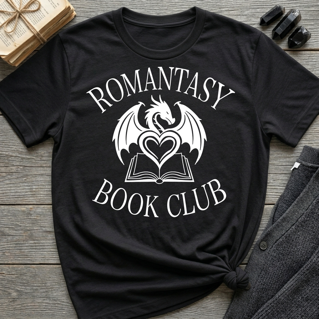Romantasy Book Club - Typography T-Shirt