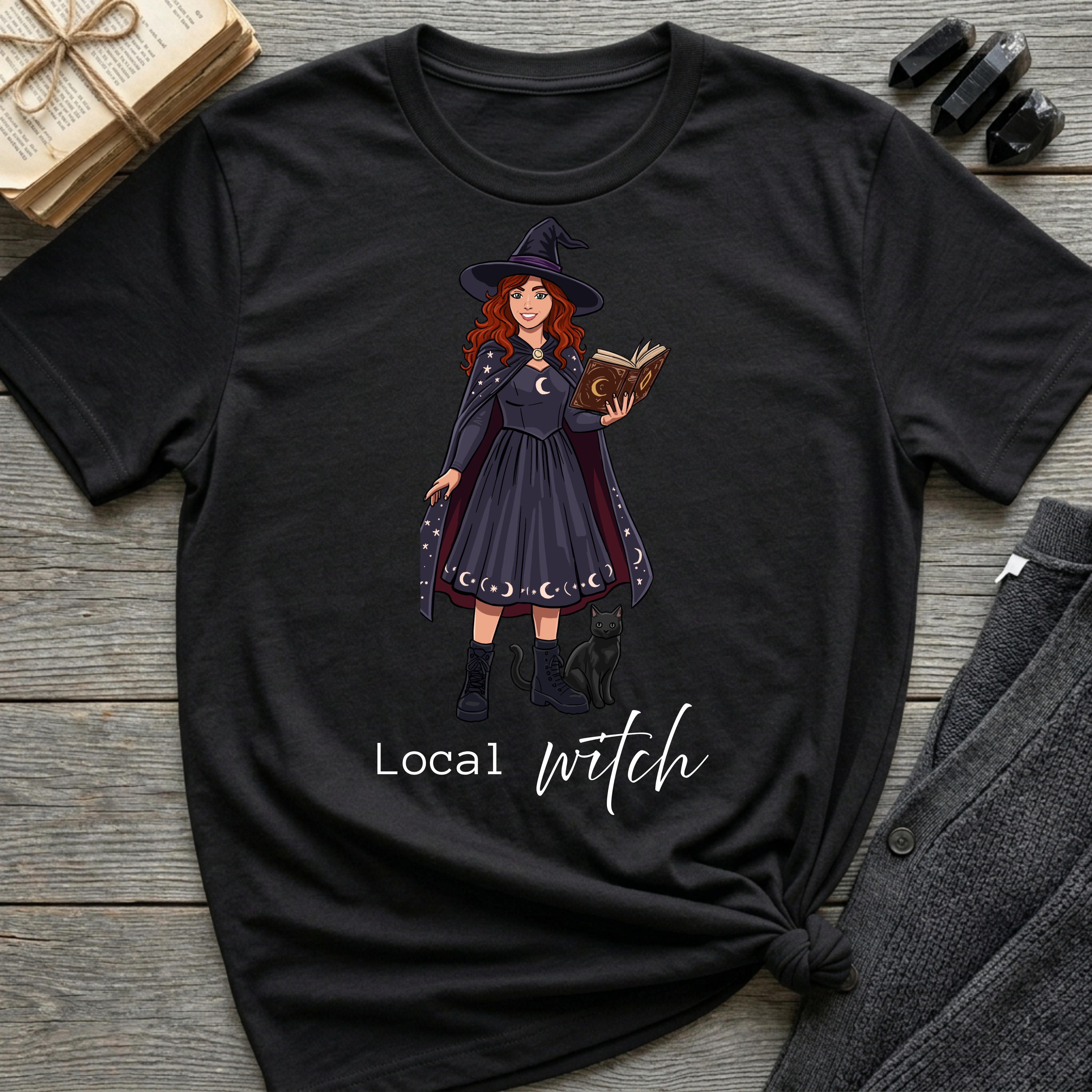 Local Witch - Witch (Style 2) Graphic T-Shirt