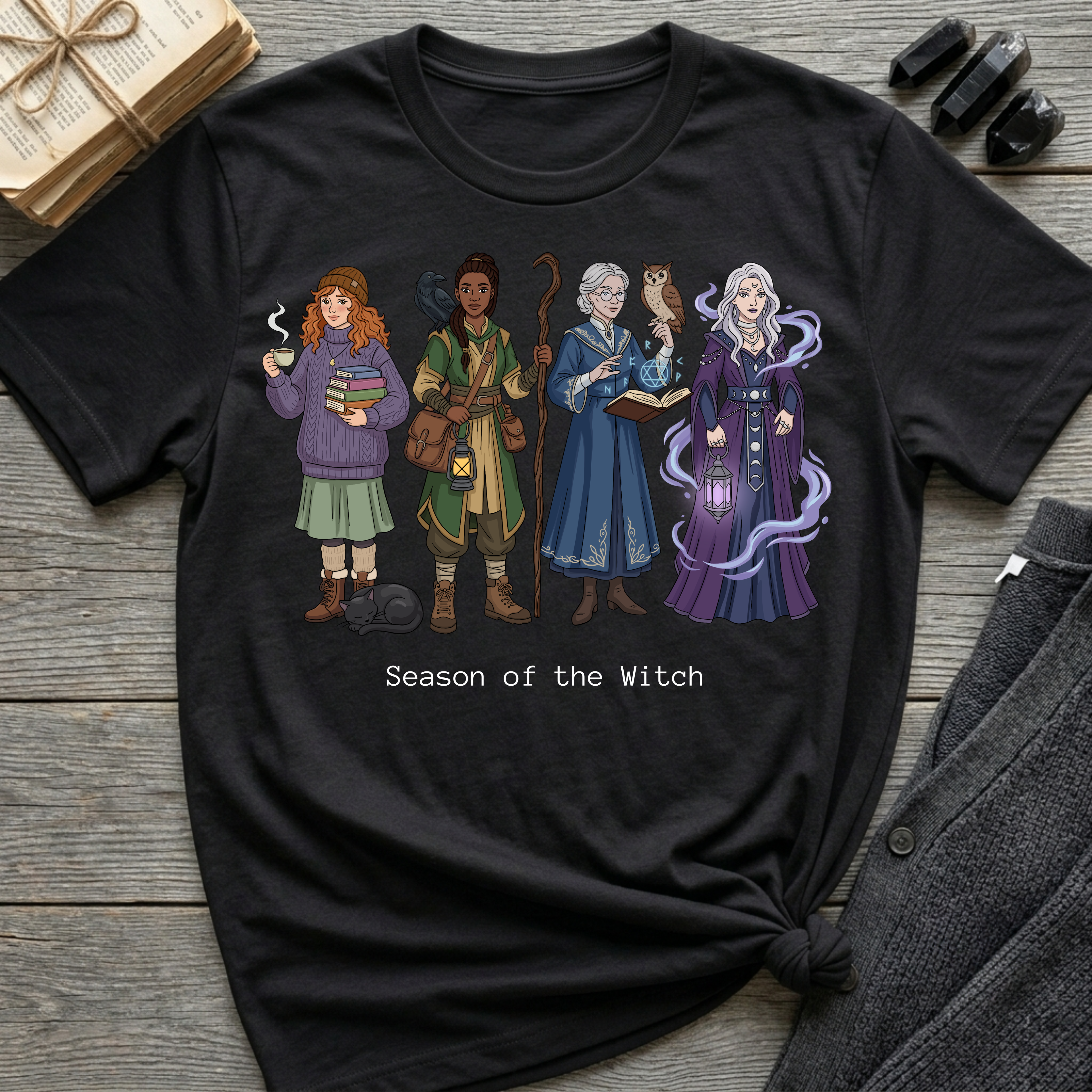 Season of the Witch - Witches (5-8) Graphic T-Shirt