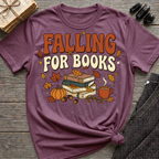 Falling for Books - Graphic T-Shirt