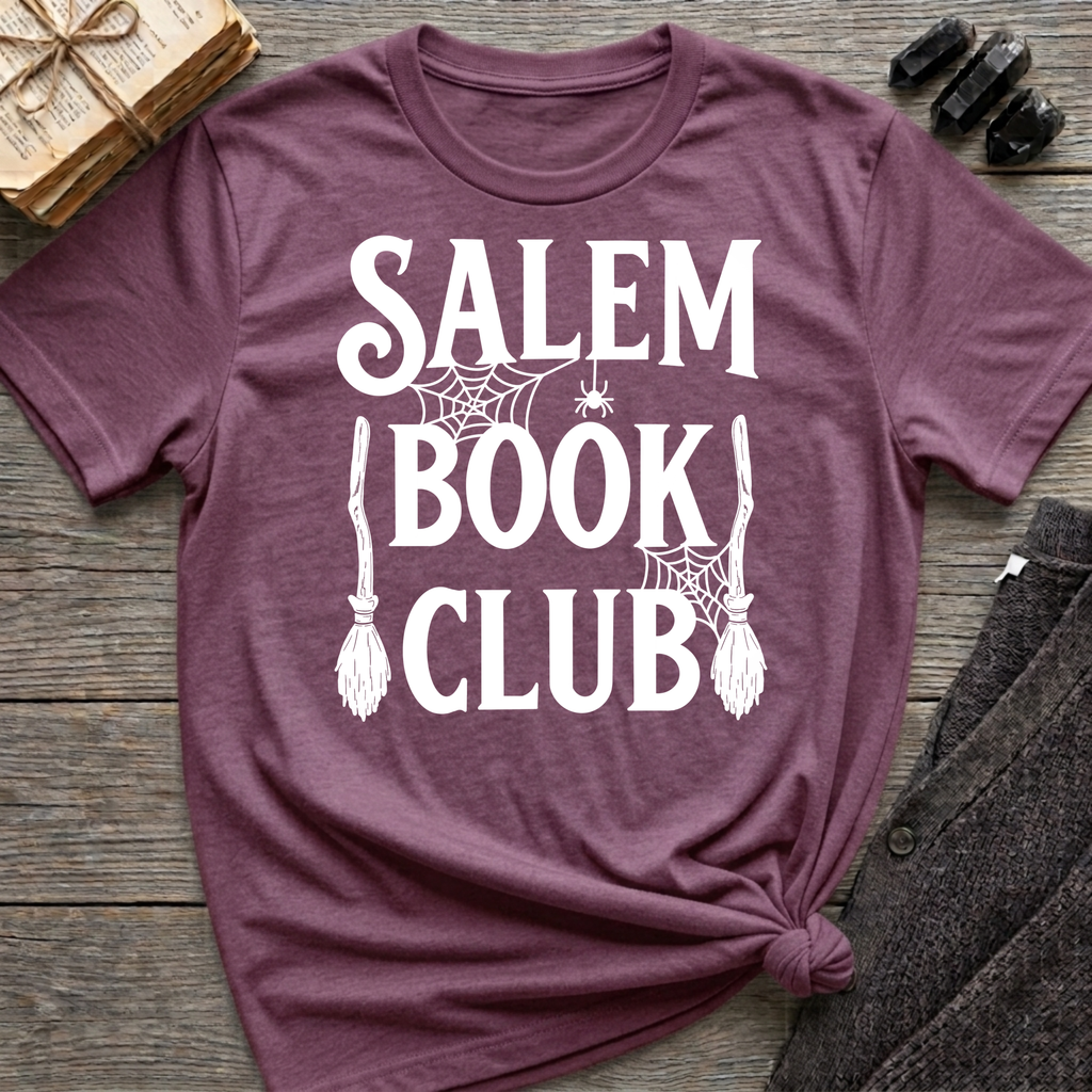 Salem Book Club - Typography T-Shirt