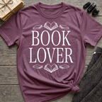Book Lover - Typography T-Shirt
