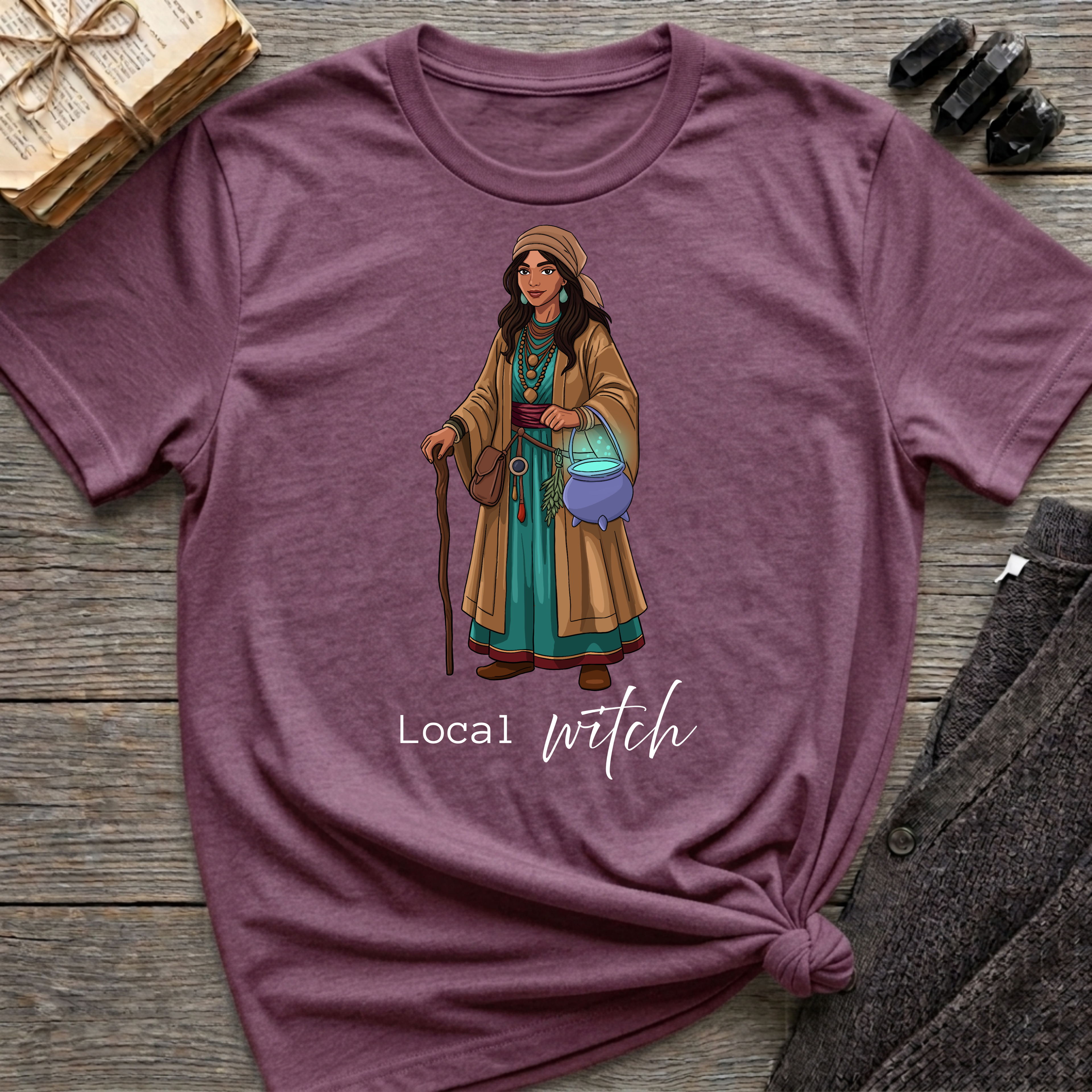 Local Witch - Witch (Style 4) Graphic T-Shirt