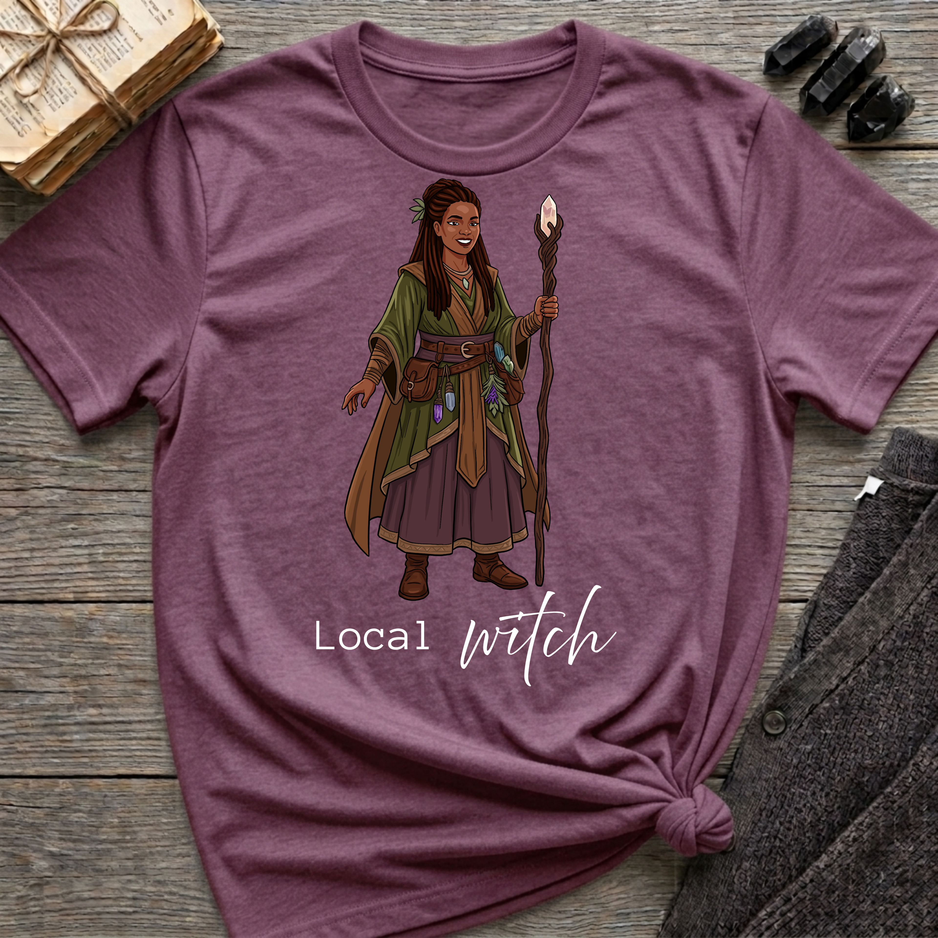 Local witch - Witch (Style 1) Graphic T-Shirt