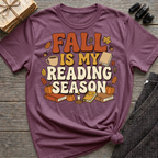 Fall Is My Reading Season - Graphic T-Shirt