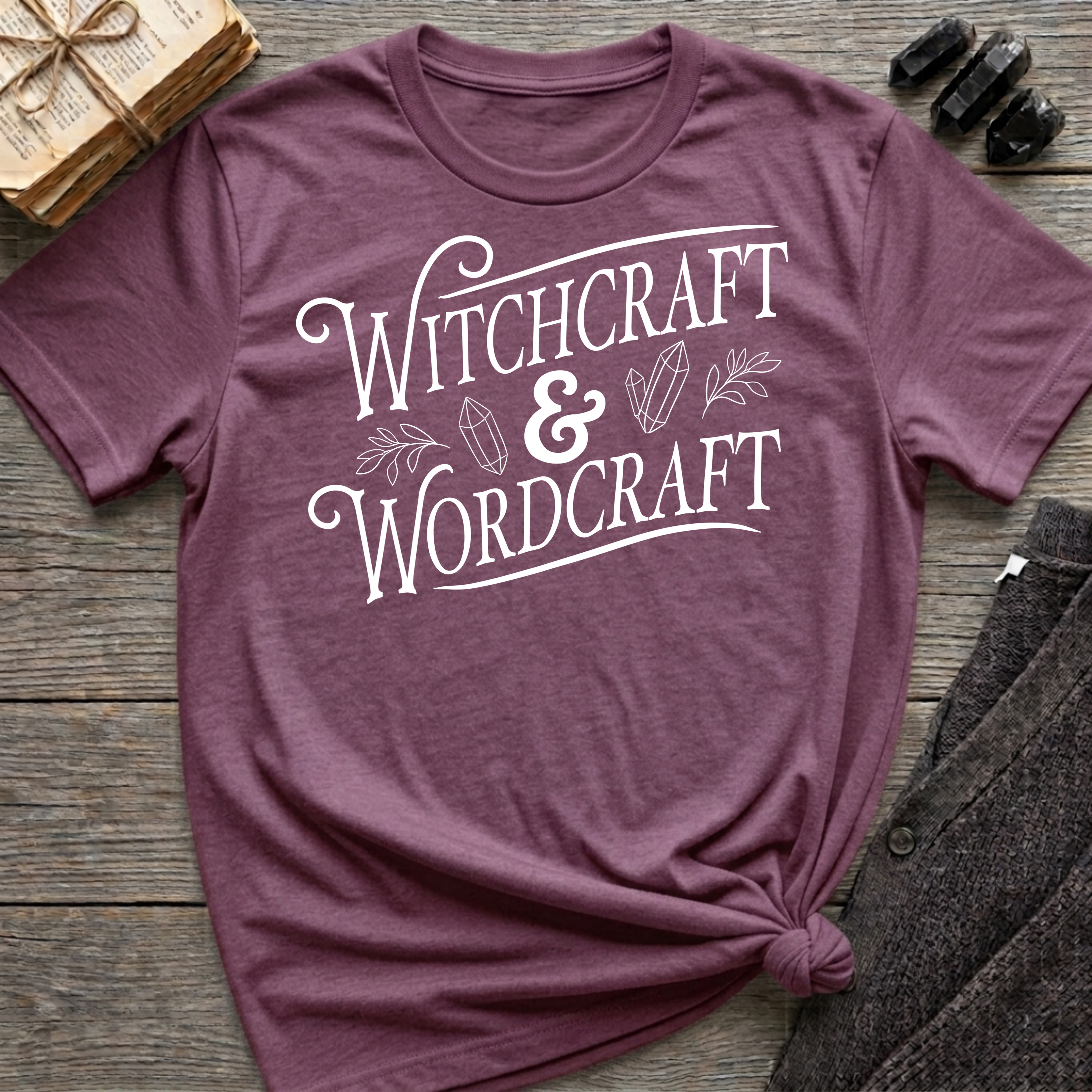 Witchcraft & Wordcraft - Typography T-Shirt