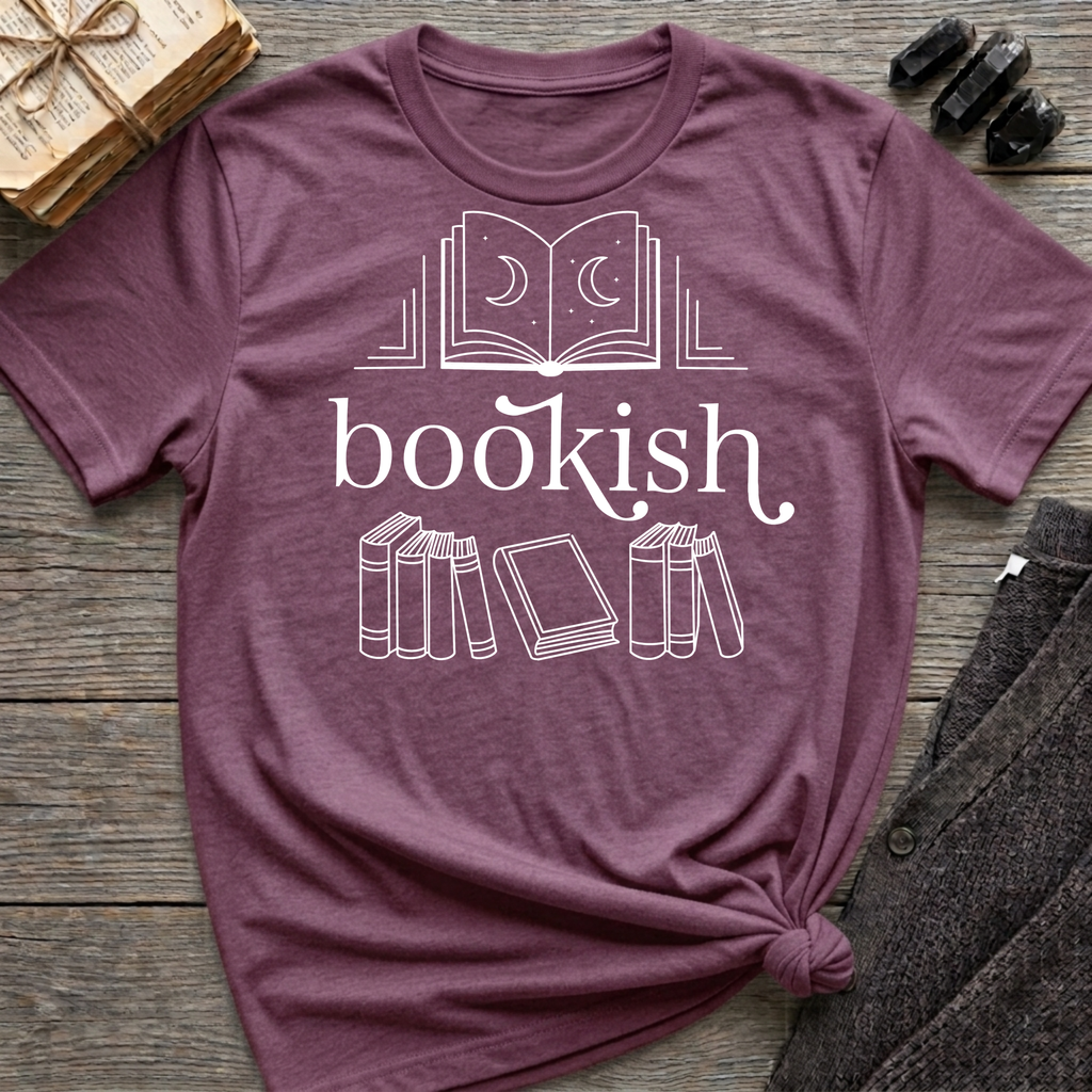 bookish - Typography T-Shirt