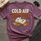 Cold Air, Warm Pages - Graphic T-Shirt