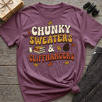 Chunky Sweaters & Cliffhangers - Graphic T-Shirt