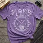 So many books, so little time - Typography T-Shirt
