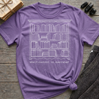 Shelf-control is overrated - Big book shelf T-Shirt