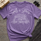Spells & Stories - Flower Book T-Shirt