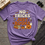 No Tricks Just Books - Graphic T-Shirt