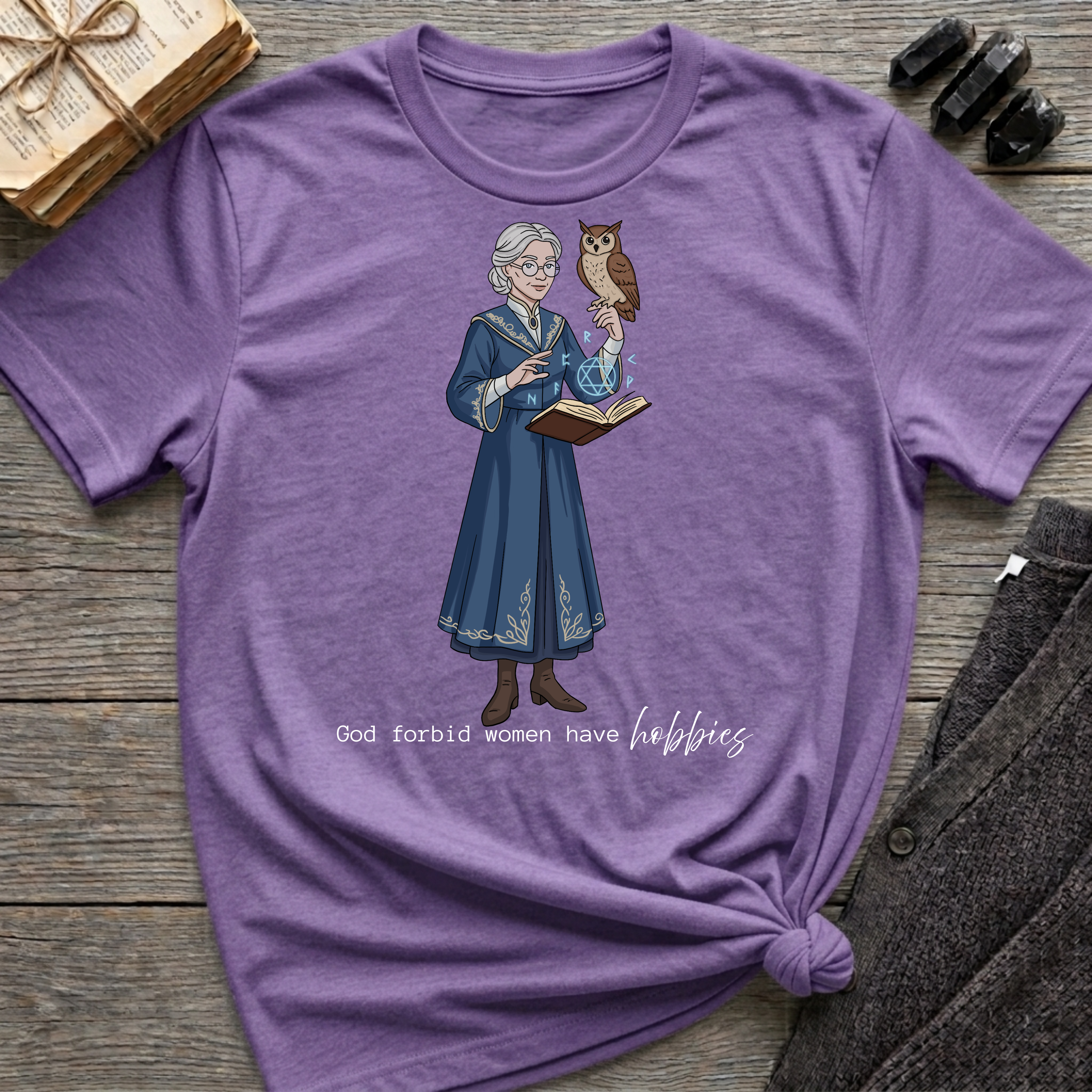 God Forbid Women Have Hobbies - Witch (Style 7) Graphic T-Shirt