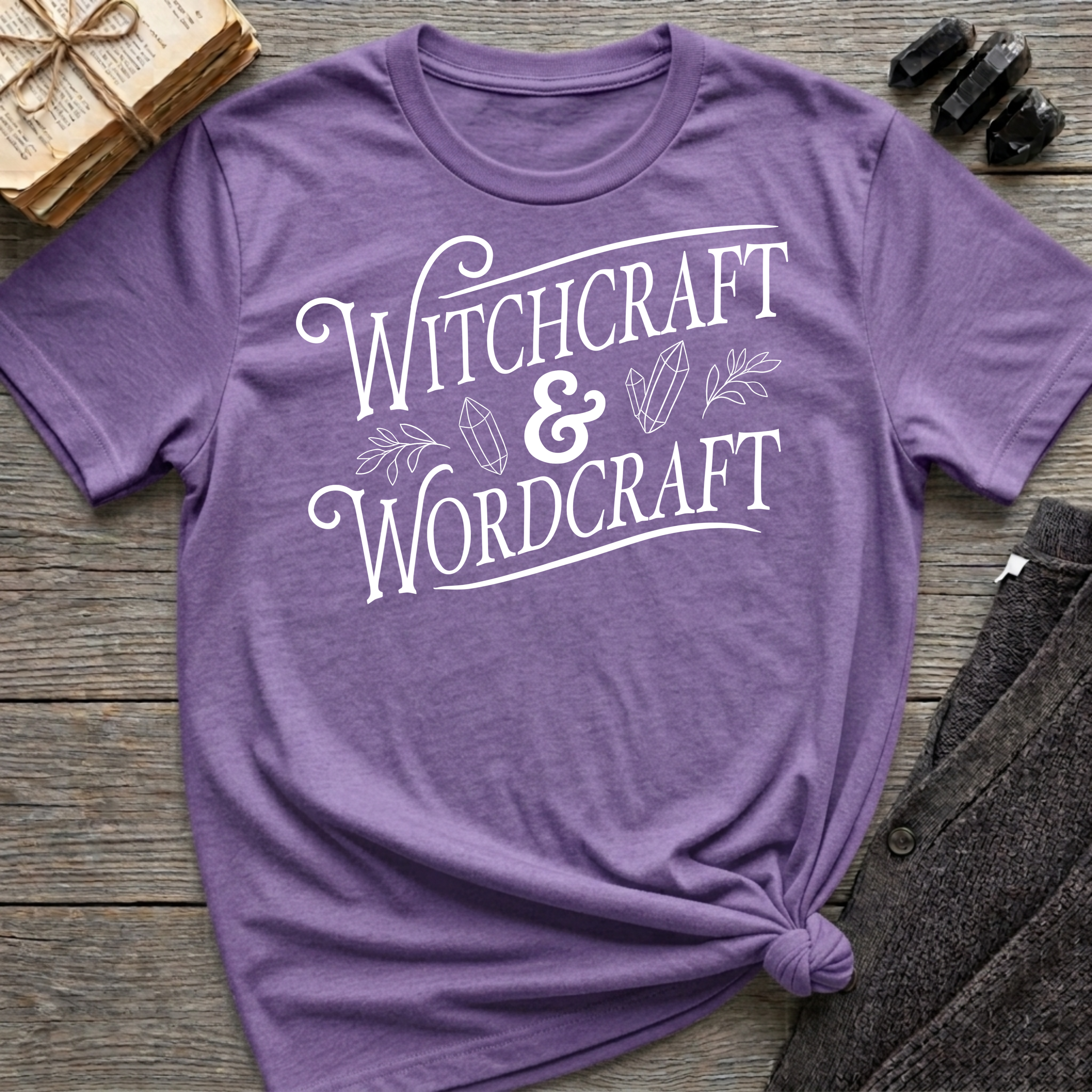 Witchcraft & Wordcraft - Typography T-Shirt