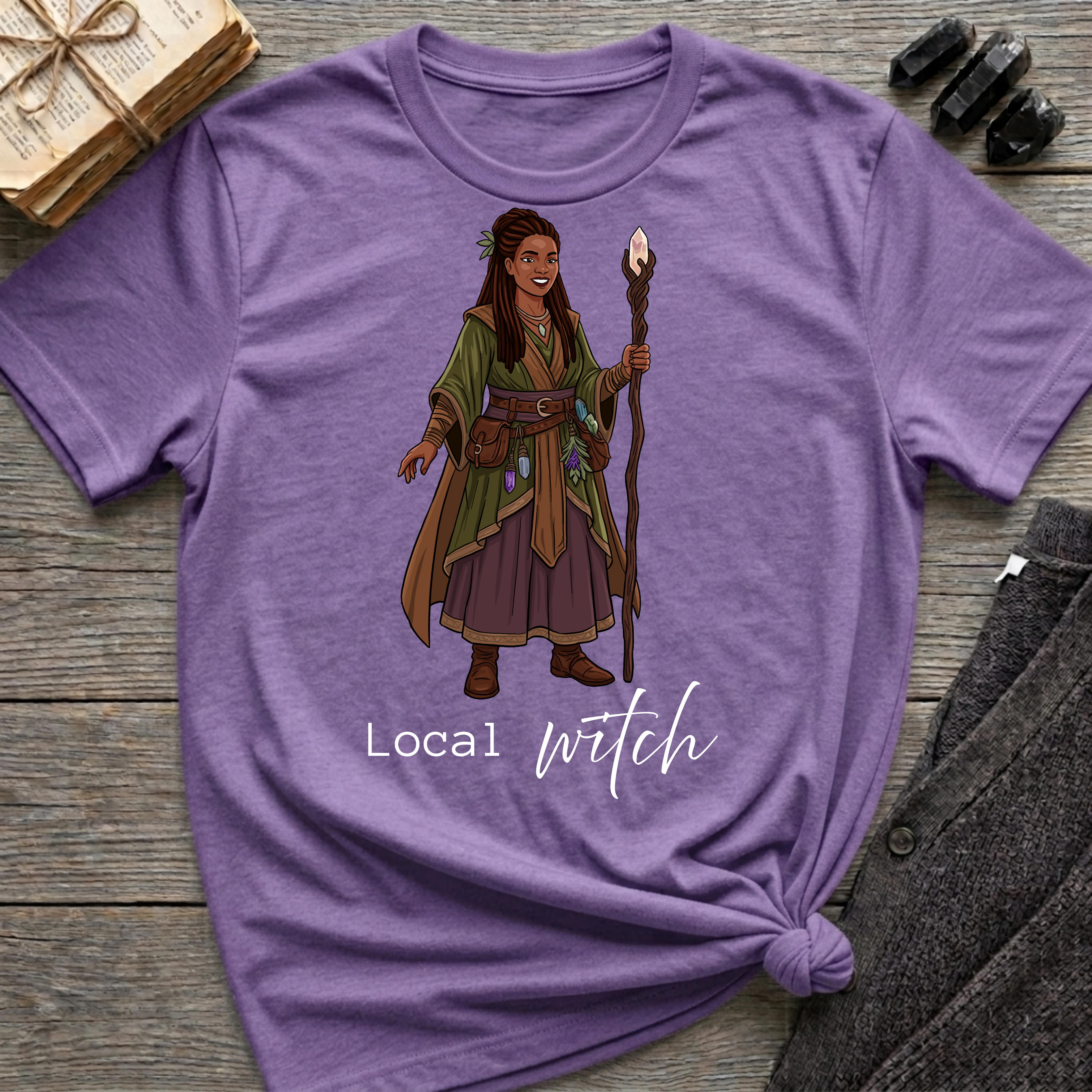 Local witch - Witch (Style 1) Graphic T-Shirt