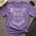 Books Are Magic - Typography T-Shirt