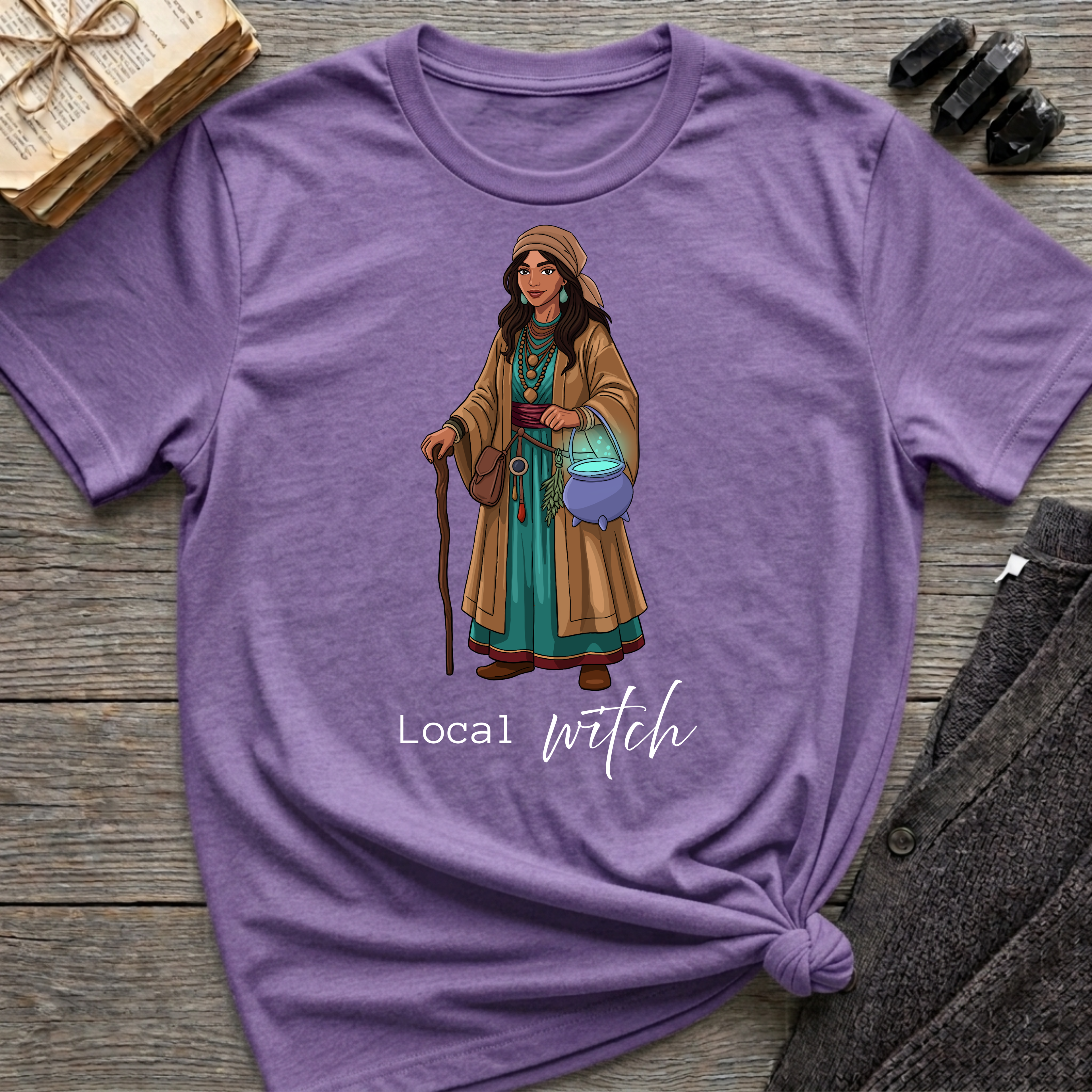 Local Witch - Witch (Style 4) Graphic T-Shirt