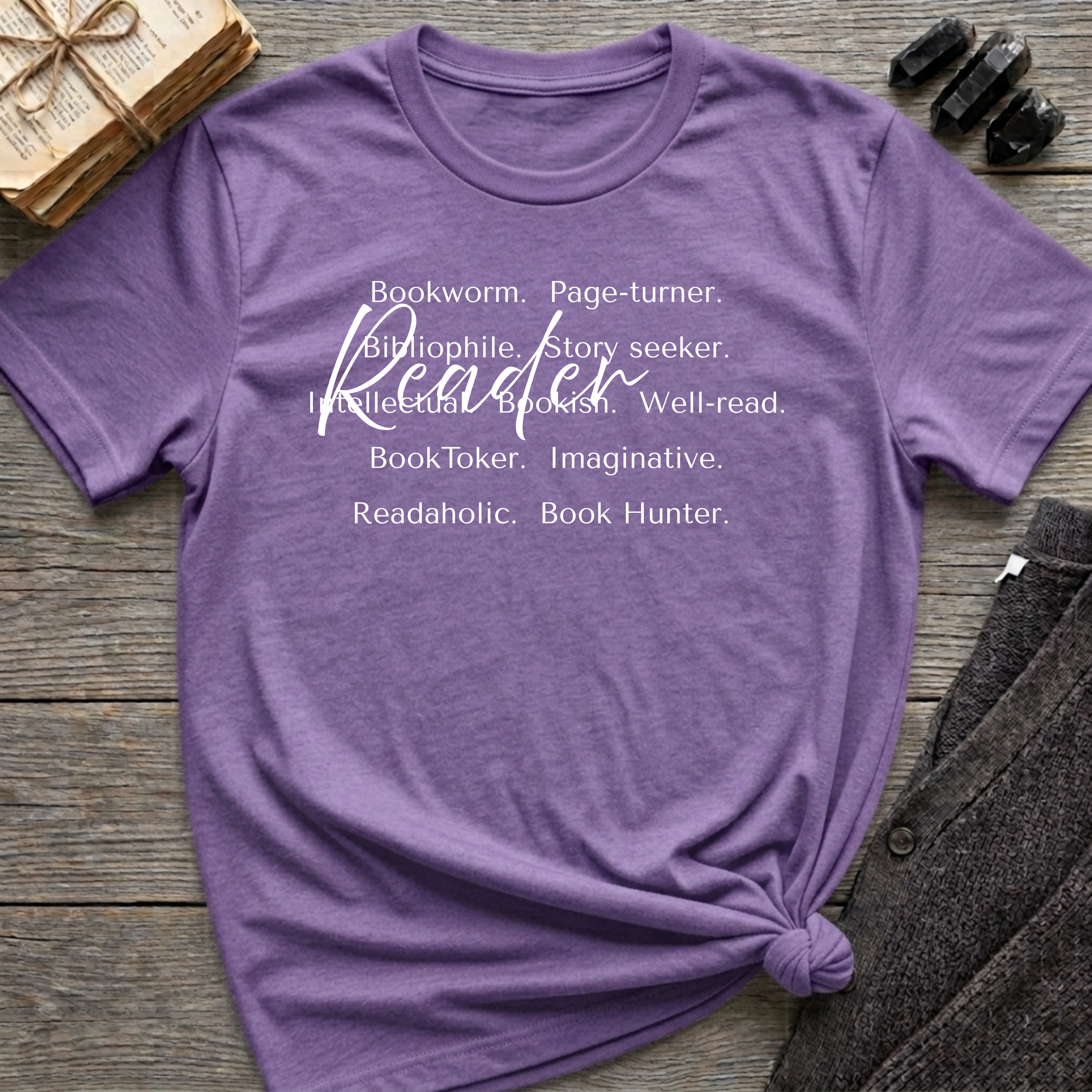 Reading definition - Typography T-Shirt
