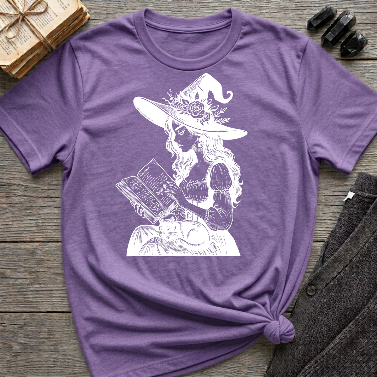 Reading Witch T-Shirt