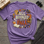 All Booked For Fall - Graphic T-Shirt