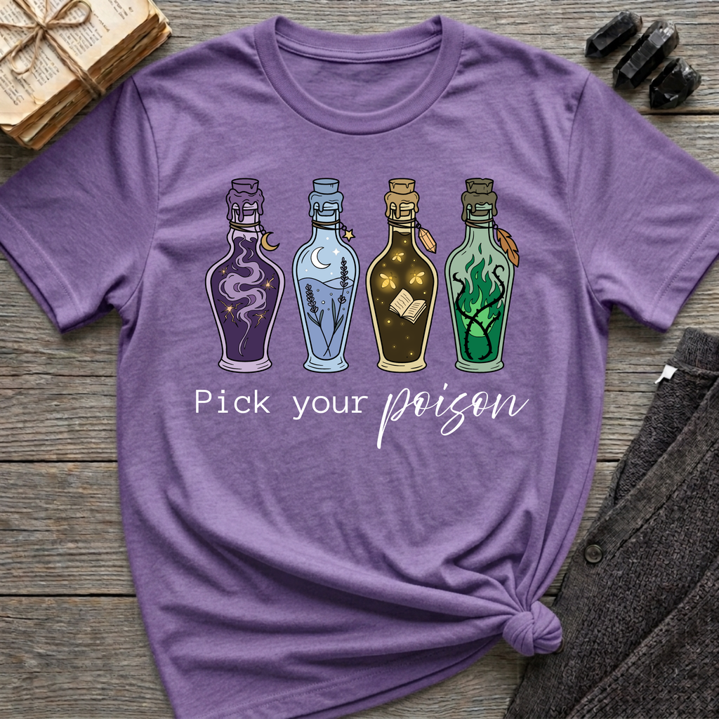 Pick your Poison - Potions Graphic T-Shirt
