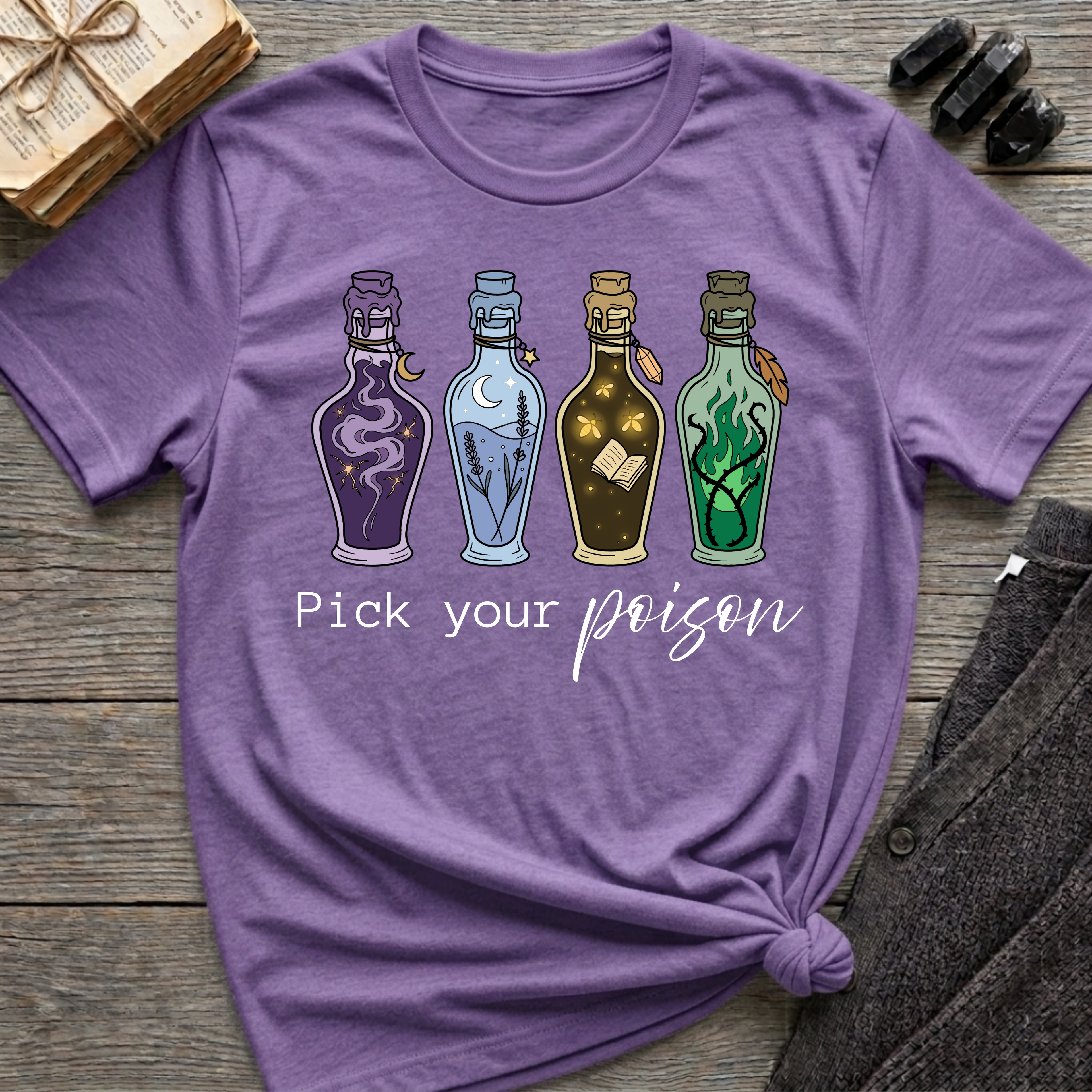 Pick your Poison - Potions Graphic T-Shirt