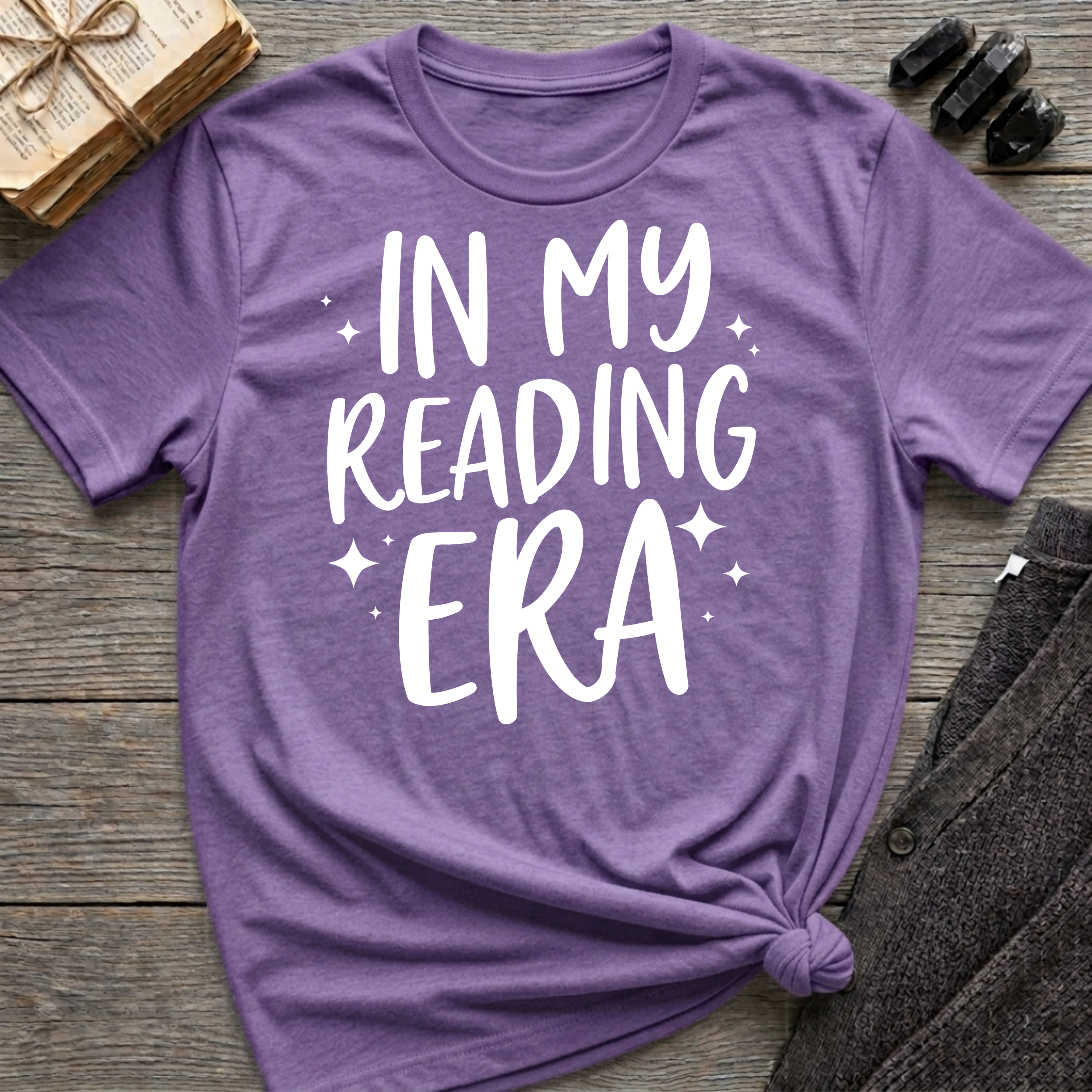 In My Reading Era - Typography T-Shirt