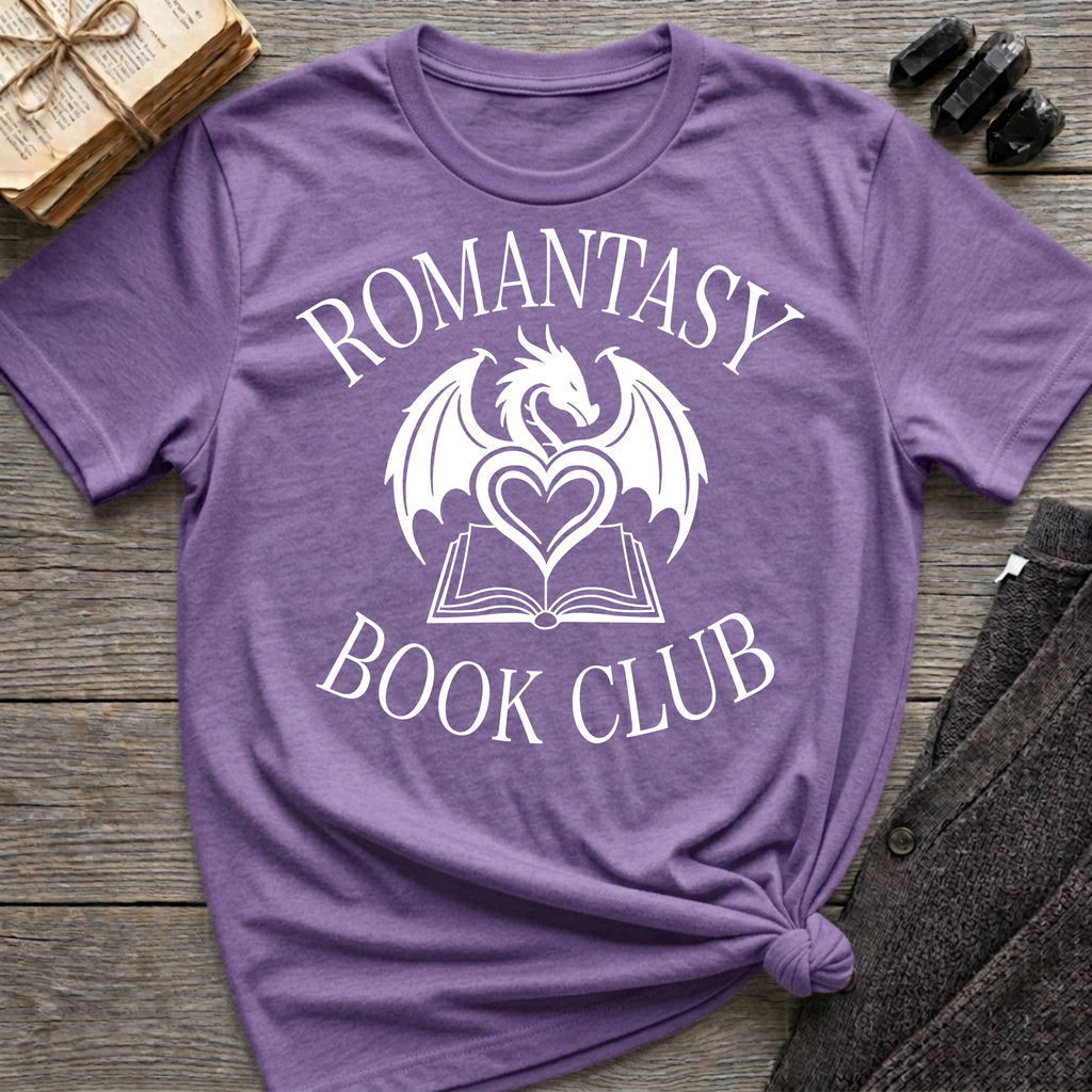 Romantasy Book Club - Typography T-Shirt