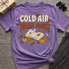 Cold Air, Warm Pages - Graphic T-Shirt